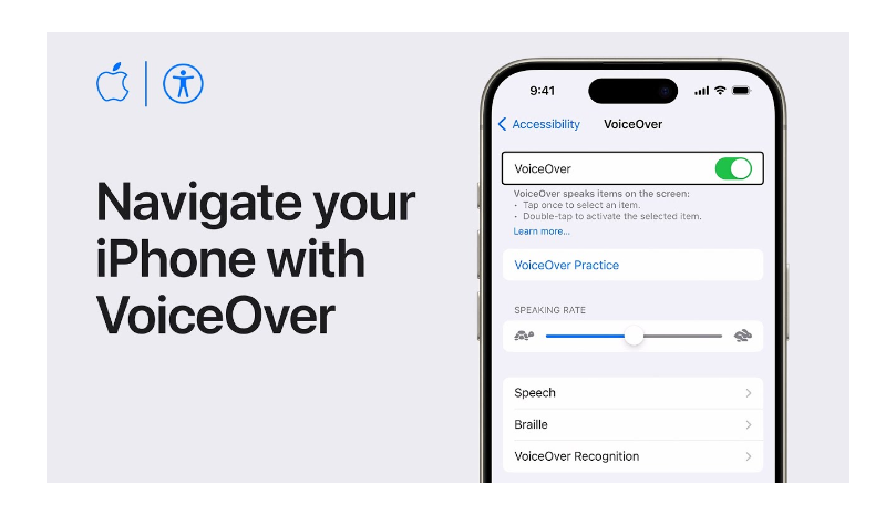 VoiceOver do iPhone